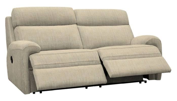 G Plan Hardy 2 Seater Manual Double Recliner Sea Spray